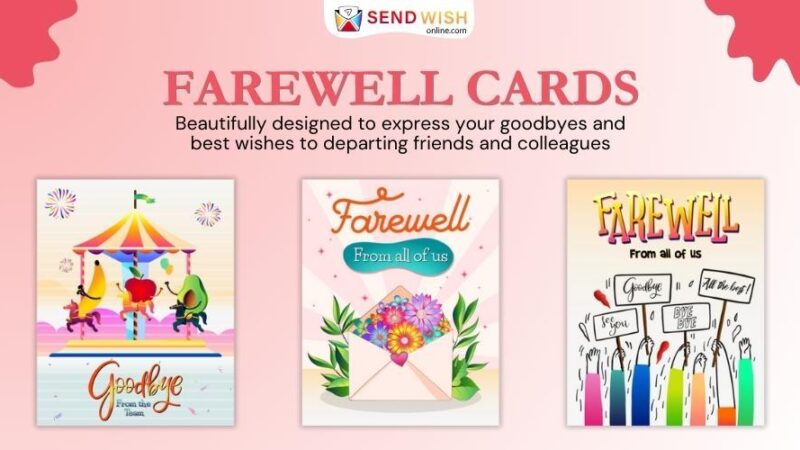 Digital Farewells: Crafting Meaningful Online Farewell Card