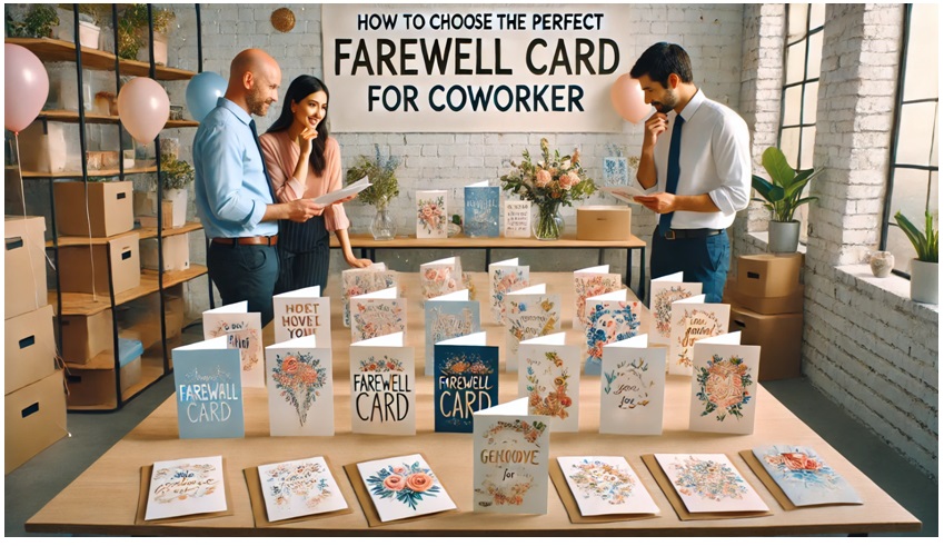 How to Choose the Perfect Farewell Card for Coworker