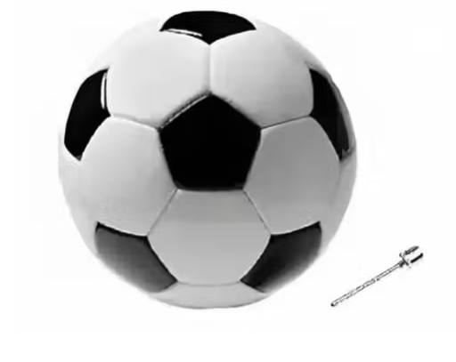 Football Ball size 3 with air pump