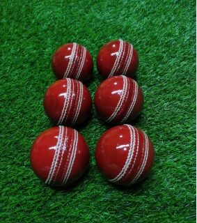 Leather Cricket Training/Practice Balls (2Pcs)